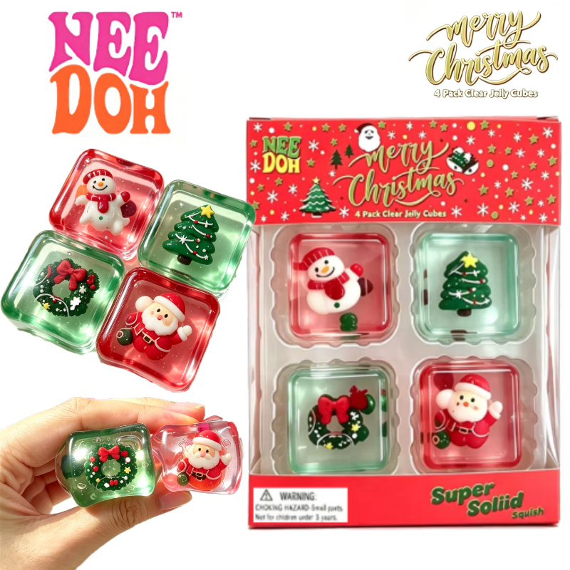 Fidget Cube Original - NEEDOH Mini Set de 4 Cubos