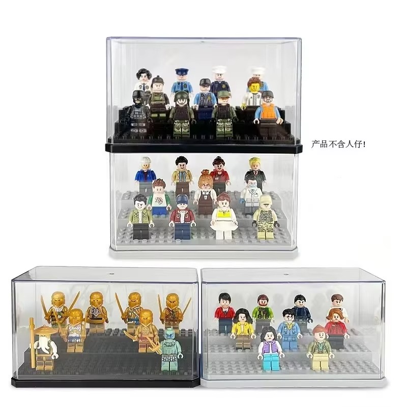 Display Case Acrylic - Vitrina para minifiguras de acrílico, caja