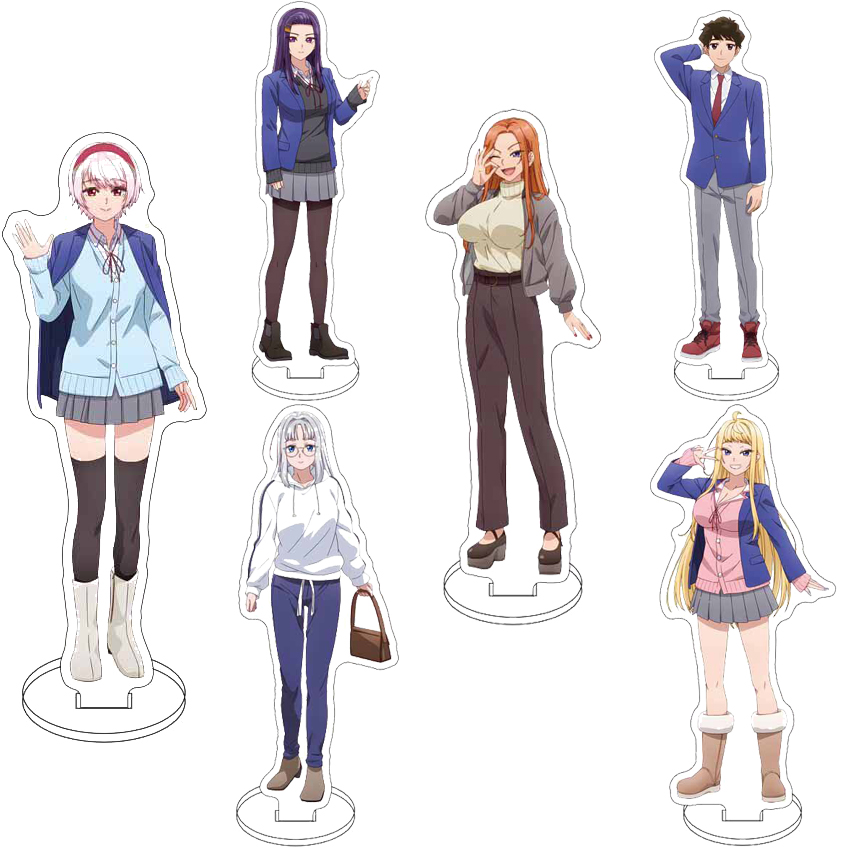 Figma Stand Set - Soporte de figura acrílica de 16
