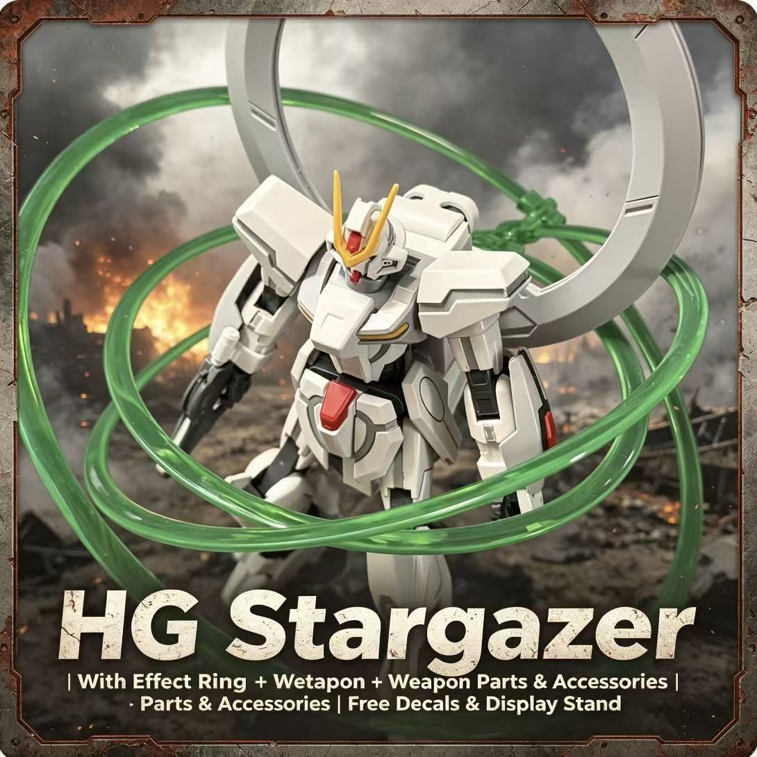 47 HG Stargazer Mecha con Anil - Bandai Model Gundam Hg reseña y precio