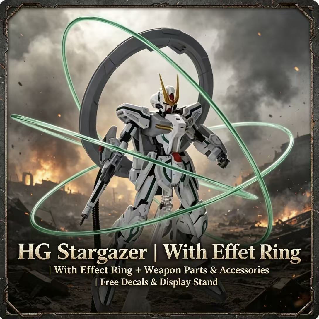 47 HG Stargazer Mecha con Anil - Bandai Model Gundam Hg reseña y precio