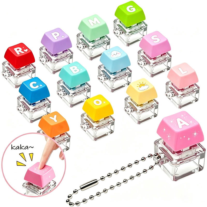 Llavero personalizado con botó - Fidget Cube Original reseña y precio