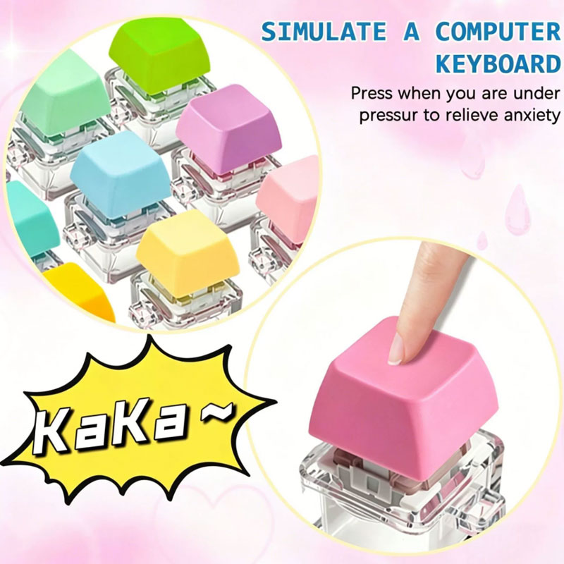 Llavero personalizado con botó - Fidget Cube Original reseña y precio