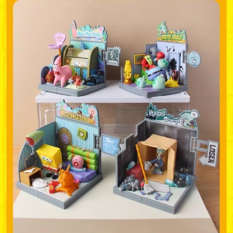 Oficial Bob Esponja, Squidward - Building Block Mini reseña y precio