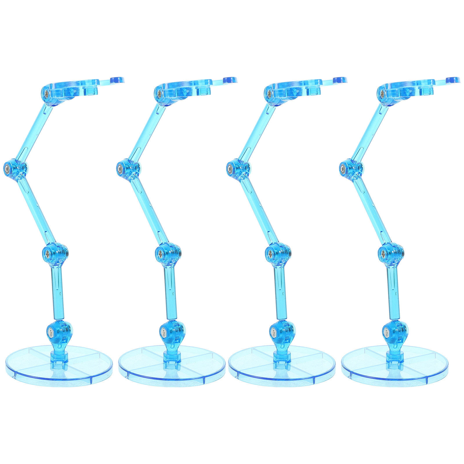 4 unidades de soportes de plás - Action Figure Stand reseña y precio