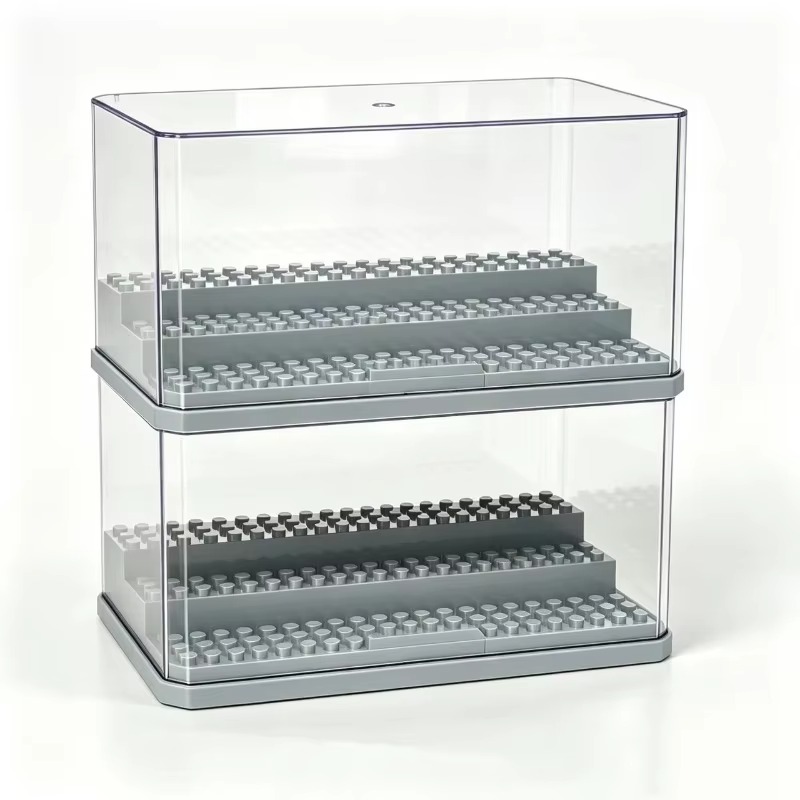 Vitrina para minifiguras de ac - Display Case Acrylic reseña y precio