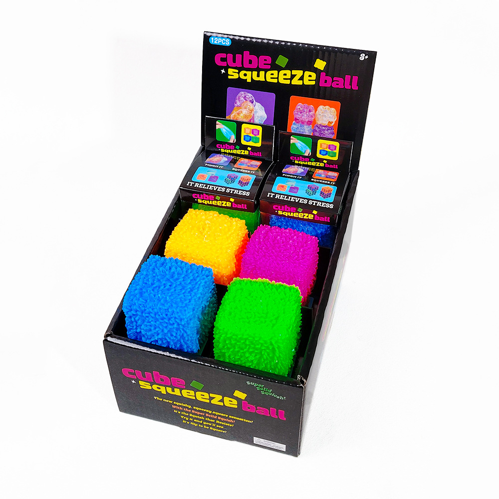 12 Piezas de Bolas Antiestrés  - Fidget Cube Original reseña y precio