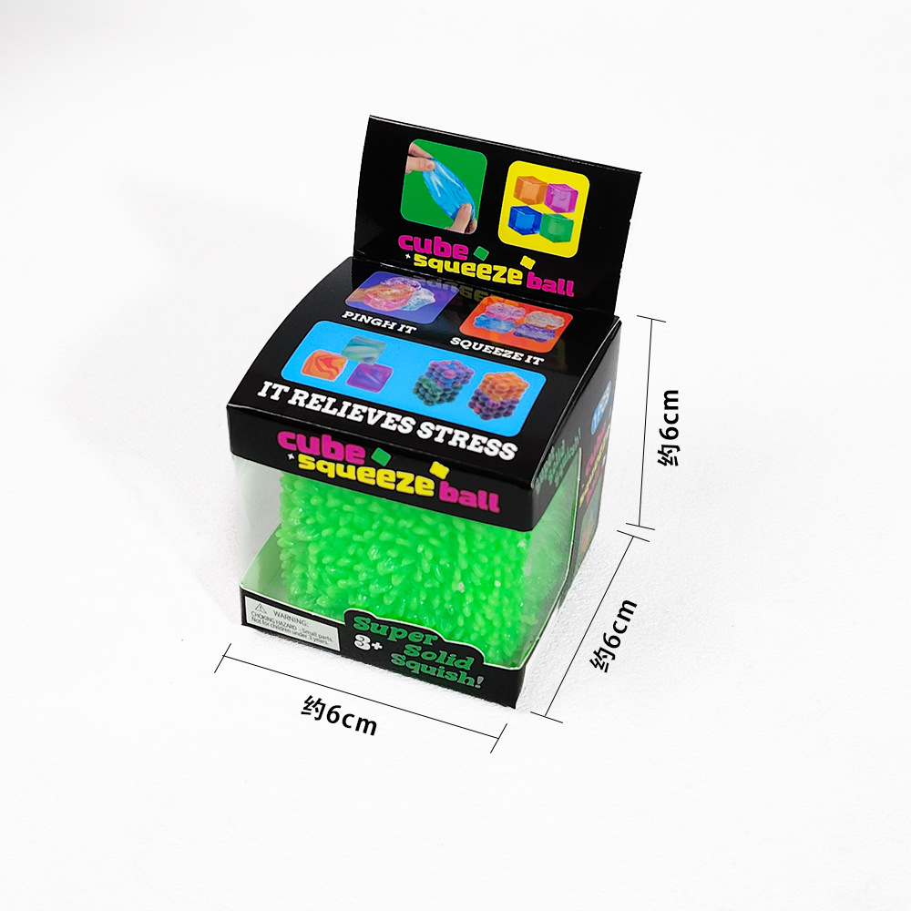 12 Piezas de Bolas Antiestrés  - Fidget Cube Original reseña y precio