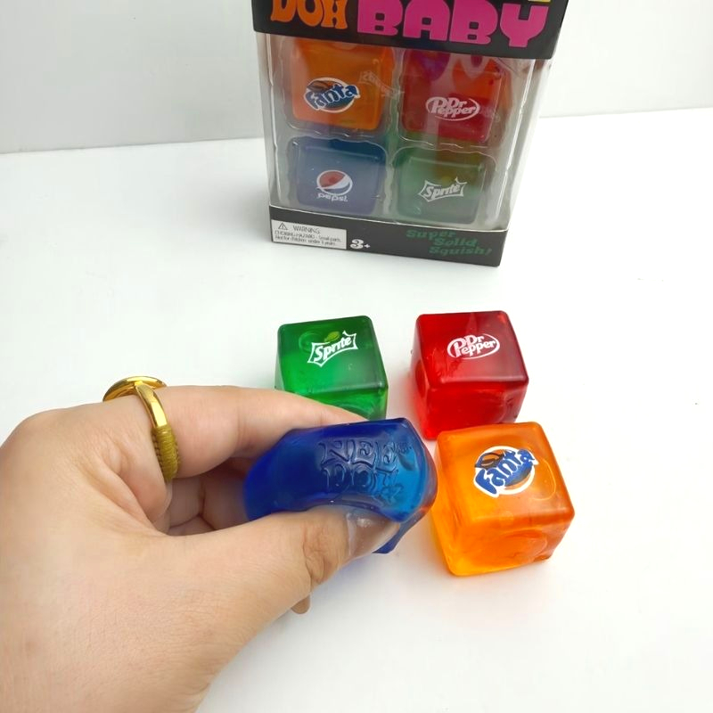 Mini Set de 4 Juguetes Blandos - Fidget Cube Original reseña y precio